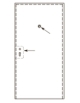 Solid carbide upcut spiral bits for locksets