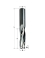 Solid carbide upcut with spiral bits chip-breaker for 60° v-point locksets - Ref. CMT19116311 - L 110