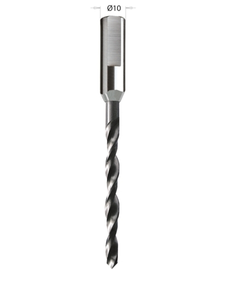 Drill bits for ANUBA® hinges, parallel shank with driving flat