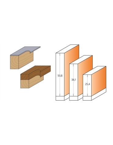 Trimmer multifunzione in Trim & Profile Bits di CMT