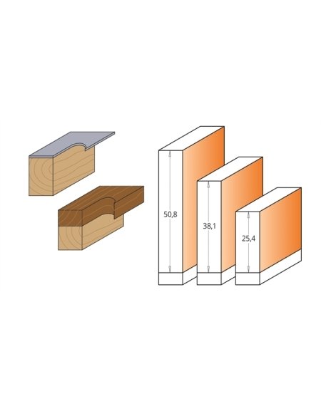 Trimmer multifunzione in Trim & Profile Bits di CMT