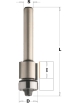 DP flush trim router bits for laminates