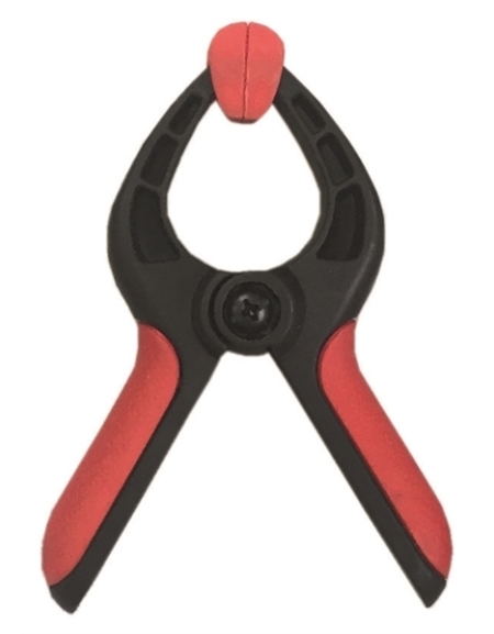Pinza de plástico con resorte