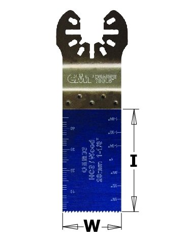Lame per taglio a tuffo e a filo per legno - Lame oscillanti da 28 mm - Legno di CMT