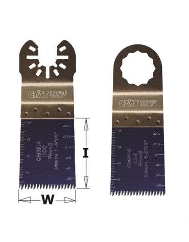 Lames plongeantes de précision à denture japonaise pour bois - 34mm