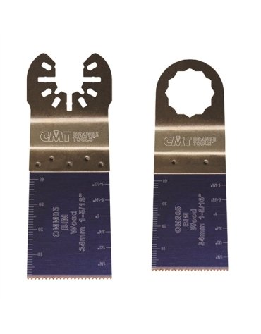 Lame per taglio a tuffo e a filo extra-lunghe per legno - 34 mm in Lame oscillanti - Legno di CMT