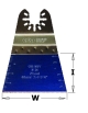 Extra-long life plunge and flush-cut for wood - 68mm