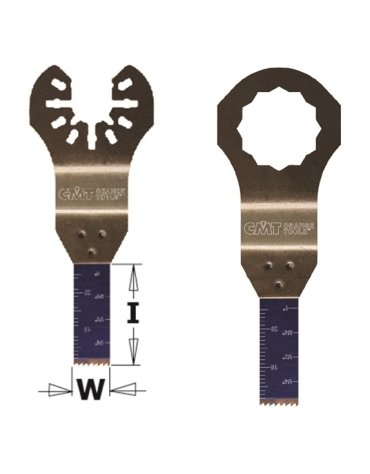 Lame per taglio a tuffo e a filo per legno e metallo - Lame oscillanti da 10 mm - Legno e metallo di CMT