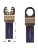 Plunge and flush-cut for wood and metal - 22mm