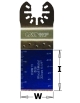 Hoja de sierra de inmersión y perfiladora para madera y metal - 32mm