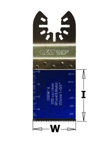 Lame per taglio a tuffo e a filo extra-lunghe per legno e metallo - Lame oscillanti da 35 mm - Legno e metallo di CMT