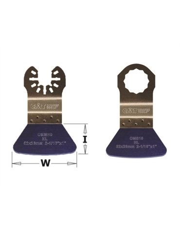 Spatules rigides pour tous matériaux - 52mm