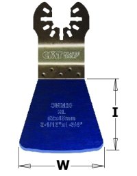 Spatules souples pour tous matériaux - 52mm