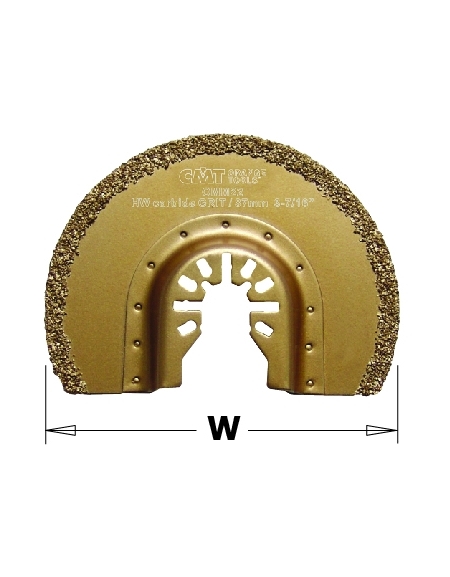 Riff-Segmentsägeblatt aus Hartmetall - 87mm