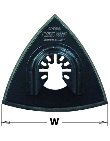 Support pour feuilles abrasives triangulaire - 93mm Support pour feuilles abrasives triangulaire - 93mm