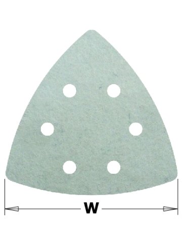 Fogli abrasivi triangolari - 93 mm con lame oscillanti STARLOCK - Multi-mat di CMT