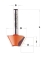 Chamfer bits - Ref. CMT90324011 - Rotation DROITE