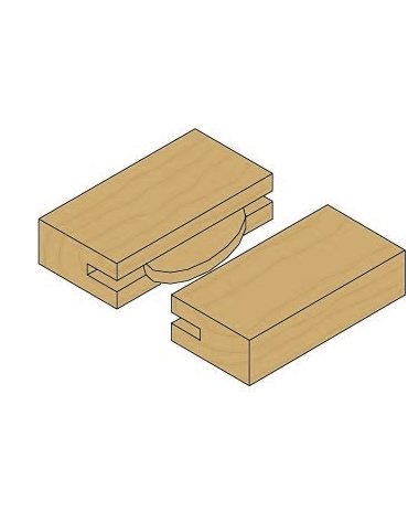 Frese per fresatura serie corta con taglio dritto di CMT