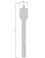 Flat bit - Ref. MECH22150 - L 150