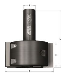 Cuerpo universal fresa de corte para máquinas CNC