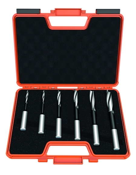 6-Teilige Spirallanglochbohrersets
