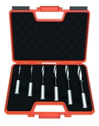 Coffrets de 6 mèches hélicoïdales à mortaiser Pro