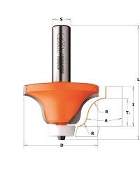 Frese a quarto di tondo per materiali compositi in Punte per materiali compositi di CMT