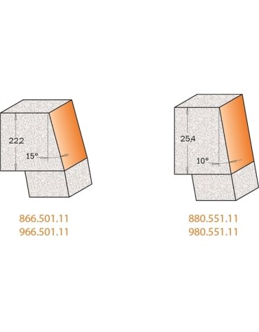 Frese per smussi compositi in materiali compositi Punte da trapano di CMT