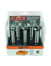 Set di 5 punte per sagomatura in acciaio con gambo cilindrico (10 mm) in Punte per sagomatura (legno) di CMT