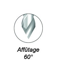 Punte elicoidali da 60° - Punte per fori passanti da 363 pollici di CMT